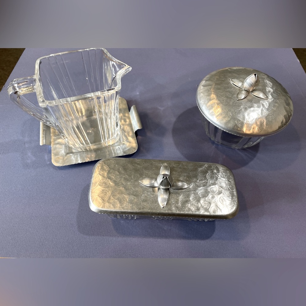 Southern Living At Home Kitchen | Vintage Glass And Aluminum Set